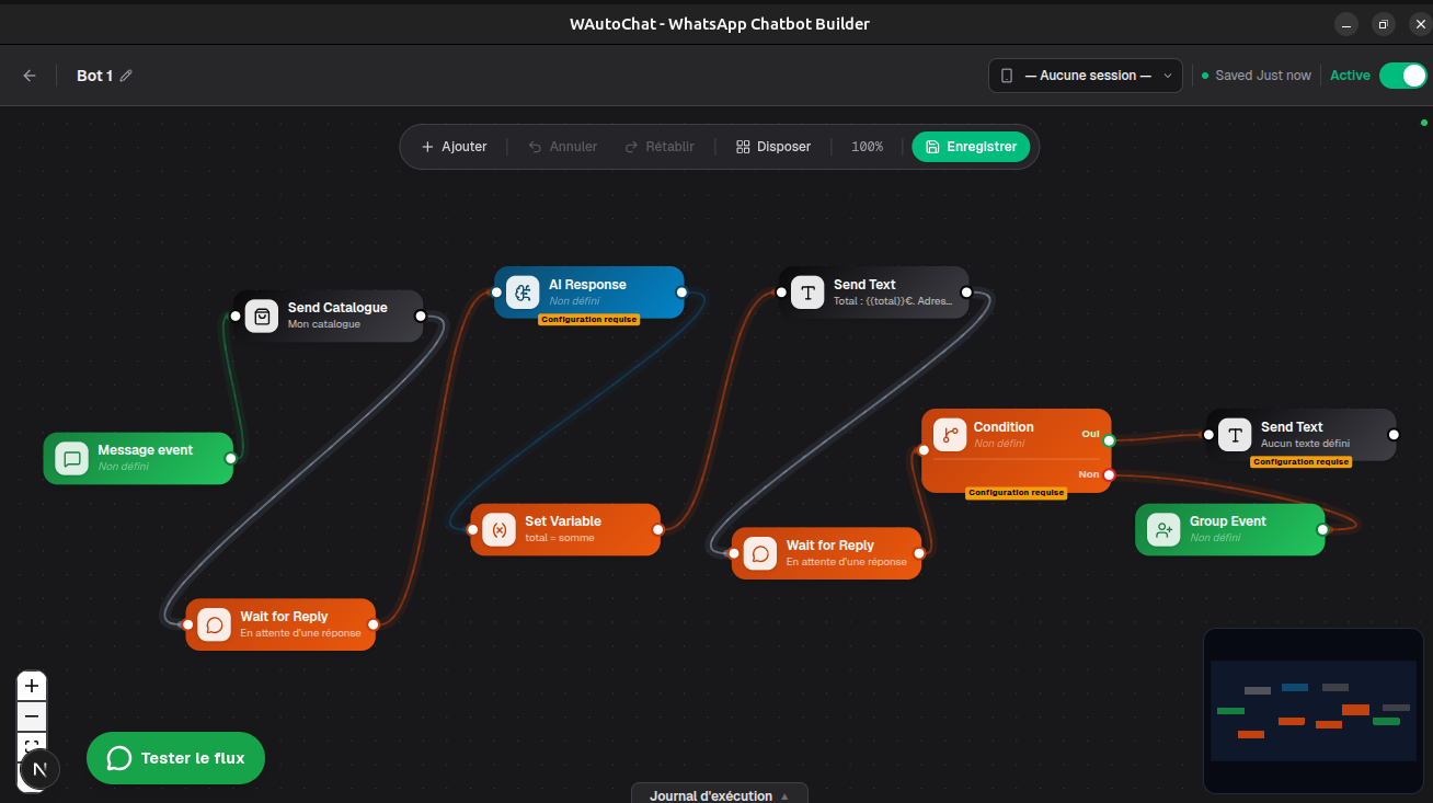 Node config